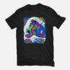 The Great Wave Of Mecha 01 Anime T-shirt