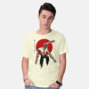 Red Sun Chainsaw Anime T-shirt