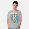 Maneki Neko Doraemon Anime T-shirt