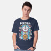 Maneki Neko Doraemon Anime T-shirt