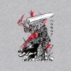 Lone Swordsman Sumi-e Anime T-shirt