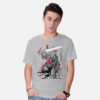 Lone Swordsman Sumi-e Anime T-shirt