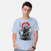 Pirate Hunter Swordsman Sumi-e Anime T-shirt