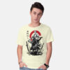 Pirate Hunter Swordsman Sumi-e Anime T-shirt