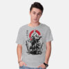 Pirate Hunter Swordsman Sumi-e Anime T-shirt