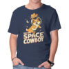 Corgi Space Cowboy Anime T-shirt