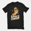 Corgi Space Cowboy Anime T-shirt