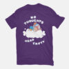 No Thoughts Anime T-shirt