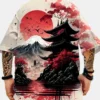 Men's Fashion Printed Short Sleeve T-Shirt