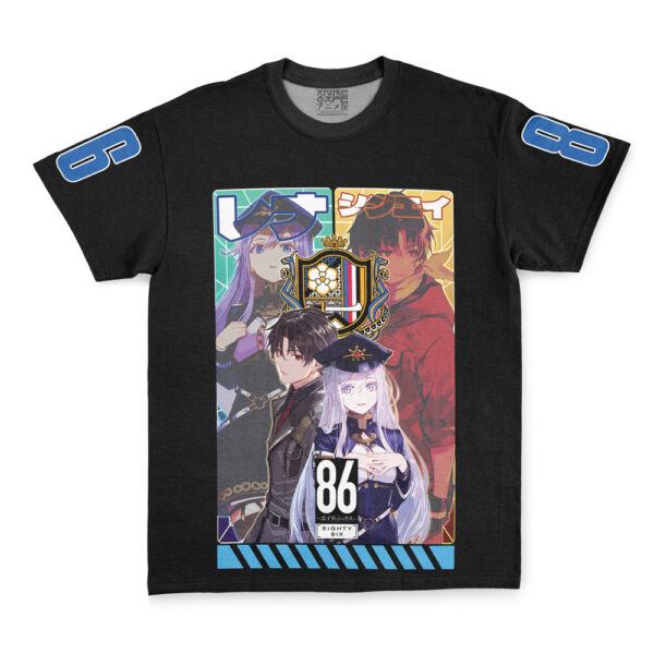 Hooktab 86 Eighty Six Streetwear Anime T-Shirt