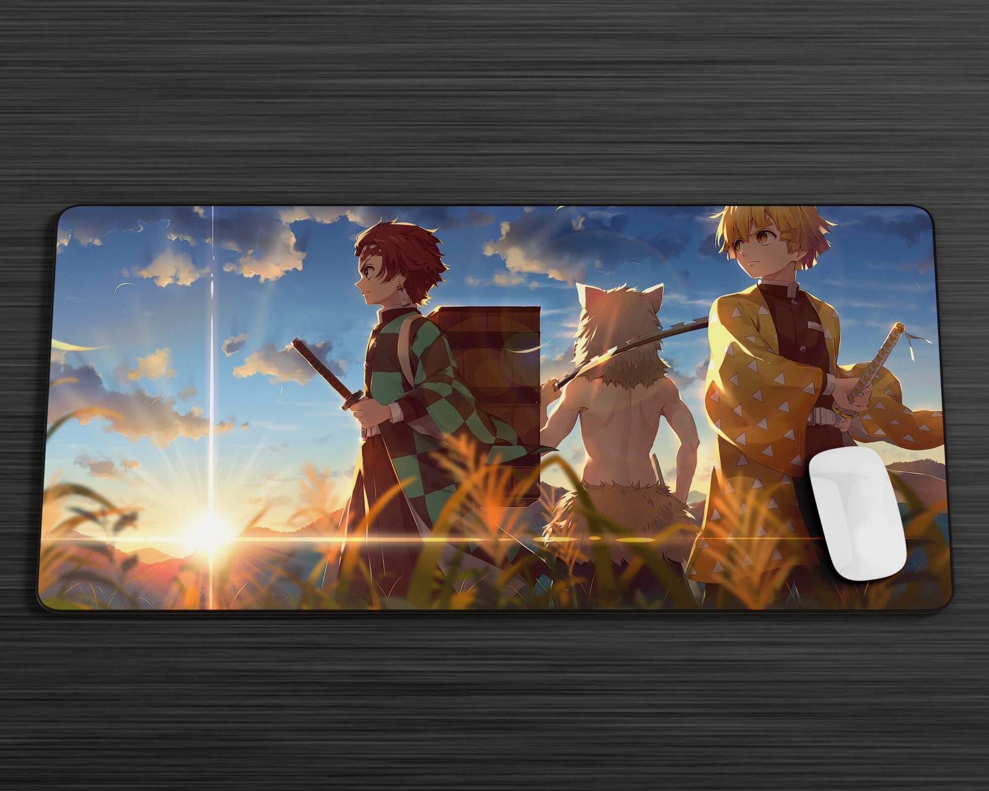 Demon Slayer Boys Gaming Anime Mouse Pad