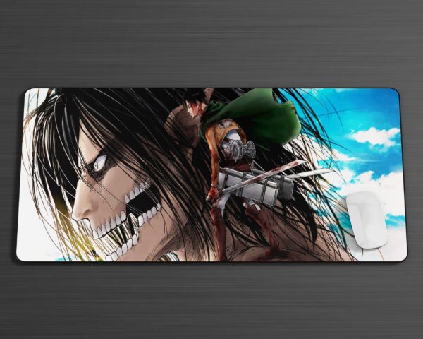 Attack on Titan Eren Yeager Gaming Anime Mouse Pad
