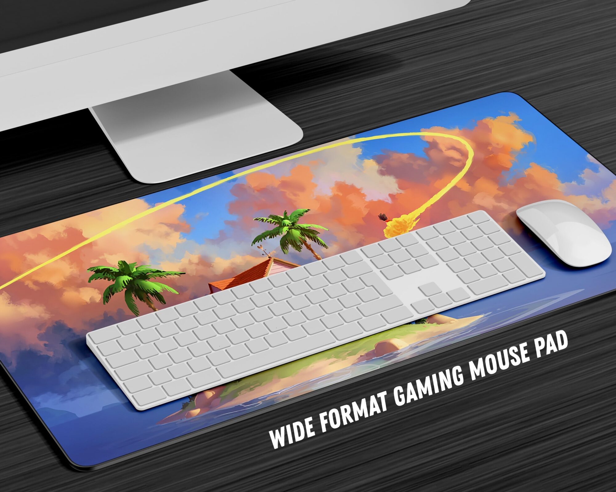 Dragon Ball Kame House Gaming Anime Mouse Pad