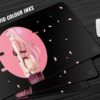 Zero Two Hot Pink Gaming Anime Mouse Pad