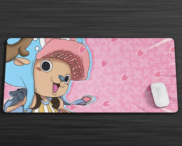 One Piece Cute Chopper Pink Gaming Anime Mouse Pad