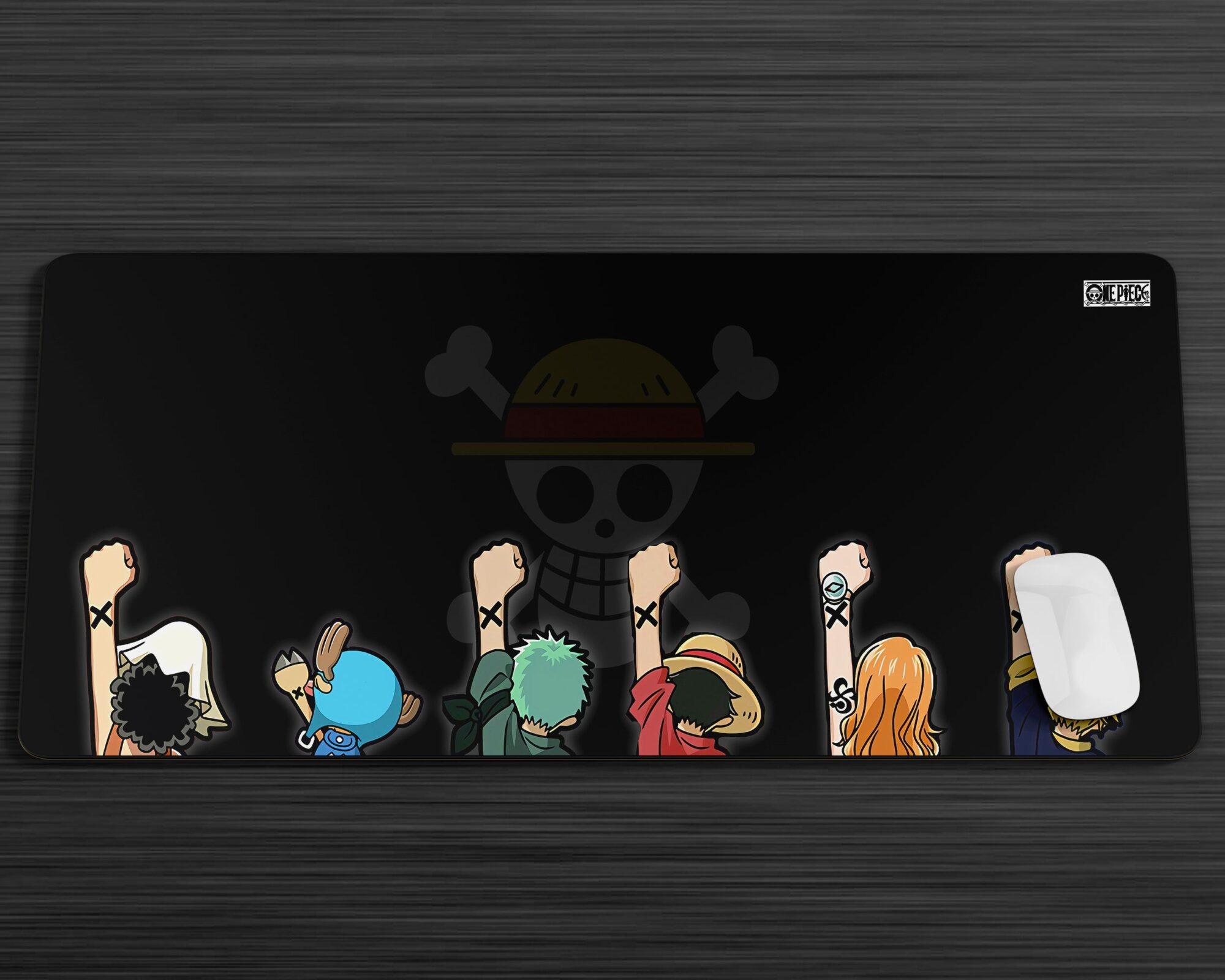 One Piece Strawhat Pirates Gang Gaming Anime Mouse Pad