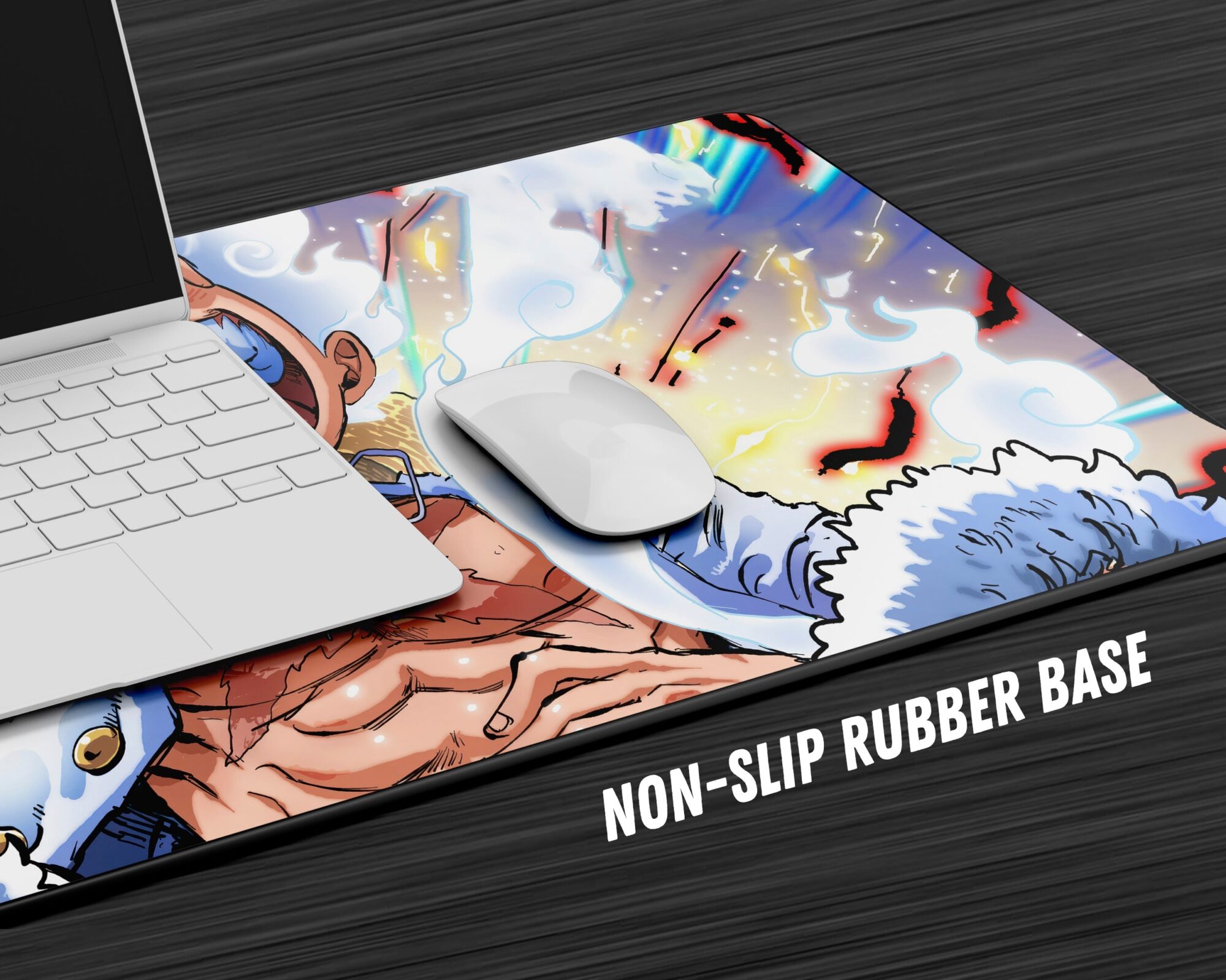 One Piece Luffy Gear 5 Awakening Gaming Anime Mouse Pad