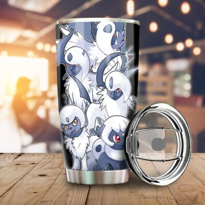 Absol Stainless Steel Anime Tumbler Cup Custom For Fans