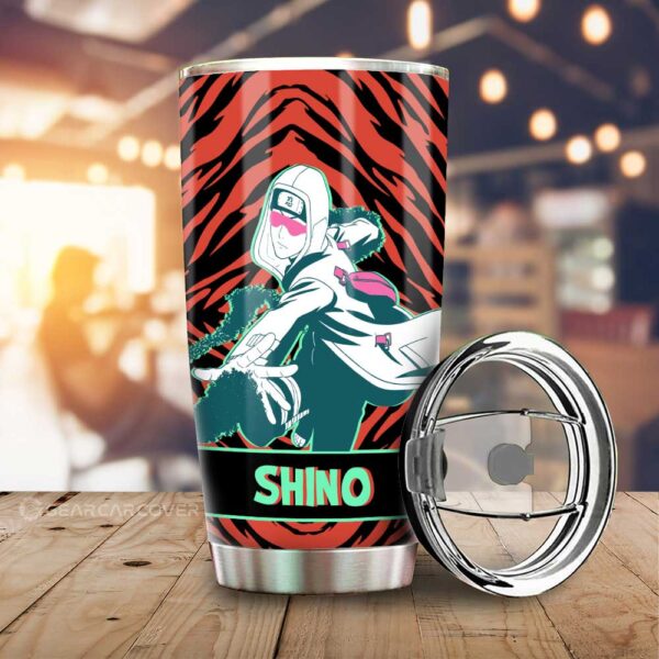 Aburame Shino Stainless Steel Anime Tumbler Cup Custom