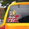 Akatsuki In Car Deidara Car Sticker Custom Akatsuki Members Naru Anime Car Accessories