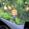 Android 18 Ornament Custom Dragon Ball Anime Car Accessories