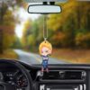 Android 18 Ornament Custom Dragon Ball Anime Car Accessories