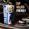 Android 18 Stainless Steel Anime Tumbler Cup Custom Dragon Ball For Anime Fans