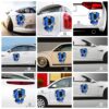 Android 18 Uniform Car Sticker Custom Dragon Ball Anime