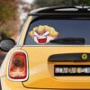 Angry Zenitsu Car Sticker Custom Demon Slayer Anime Car Accessories