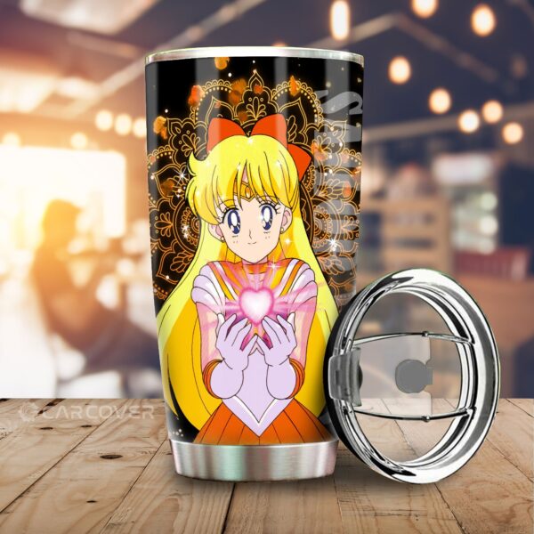 Anime Sailor Moon Stainless Steel Anime Tumbler Cup Custom Sailor Venus