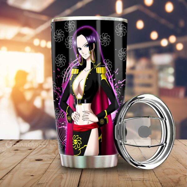 Anime Sexy Girl Boa Hancock Stainless Steel Anime Tumbler Cup Custom One Piece Anime