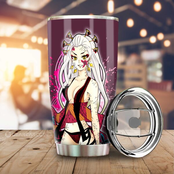 Anime Sexy Girl Daki Stainless Steel Anime Tumbler Cup Custom Demon Slayer Anime