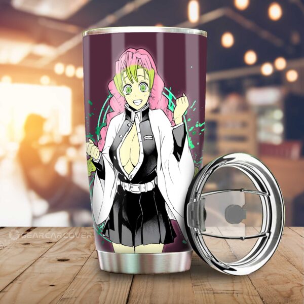 Anime Sexy Girl Kanroji Mitsuri Stainless Steel Anime Tumbler Cup Custom Demon Slayer Anime