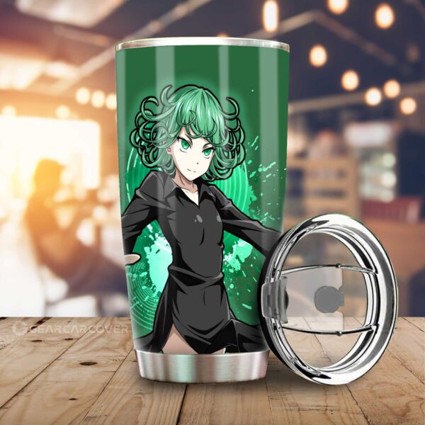 Anime Sexy Girl Tatsumaki Stainless Steel Anime Tumbler Cup Custom One Punch Man Anime
