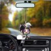 Anime Shinobu Kochou Parodu Parodu Ornament Custom Demon Slayer Car Accessories