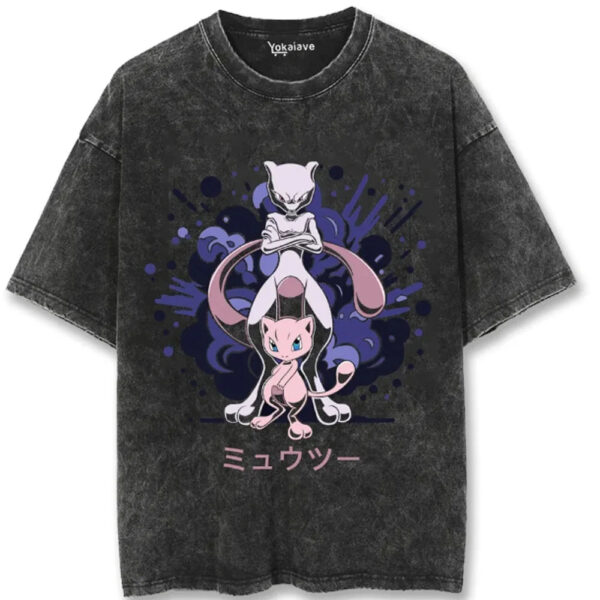 Mewtwo Vintage Anime T-shirt