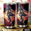 Stainless Steel Anime Tumbler Cup Custom Sarutobi Asuma Galaxy Style