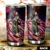 Stainless Steel Anime Tumbler Cup Custom Sarutobi Hiruzen Galaxy Style