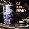 Stainless Steel Anime Tumbler Cup Custom Senju Tobirama Galaxy Style