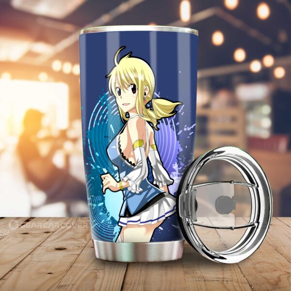 Anime Waifu Girl Lucy Heartfilia Stainless Steel Anime Tumbler Cup Custom Fairy Tail Anime
