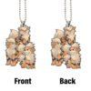 Arcanine Ornament Custom Pokemon Evolution Car Accessories