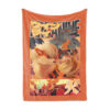 Arcanine Blanket Pokemon Blanket Anime Blanket