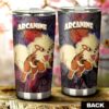 Arcanine Stainless Steel Anime Tumbler Cup Custom Anime Galaxy Manga Style