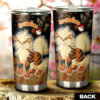 Arcanine Stainless Steel Anime Tumbler Cup Custom Tie Dye Style Anime