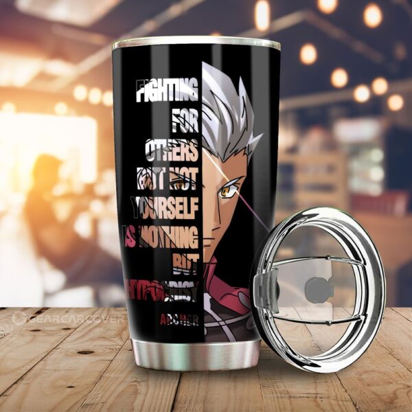 Archer Stainless Steel Anime Tumbler Cup Custom Fate Stay Night Anime