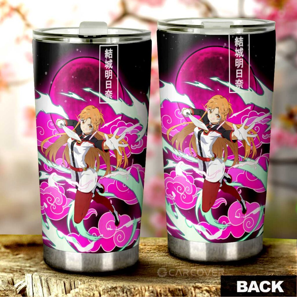 Asuna Yuuki Stainless Steel Anime Tumbler Cup Custom Sword Art Online Anime