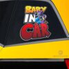 Baby In Car Beerus Car Sticker Custom Dragon Ball Anime Car Accessories