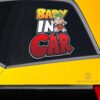 Baby In Car Broly Car Sticker Custom Dragon Ball Anime Car Accessories