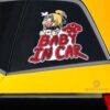 Baby In Car Deidara Car Sticker Custom Akatsuki Members Naru Anime Car Accessories