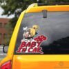 Baby In Car Deidara Car Sticker Custom Akatsuki Members Naru Anime Car Accessories